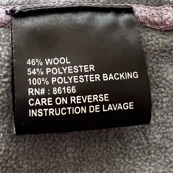 Sherpa Adventure Gear Purple Pink Wool Blend Full Zip Sweater Jacket Medium - Picture 11 of 12